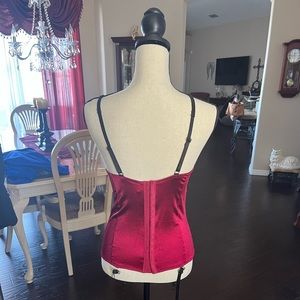 Sexy wine colored bustiers